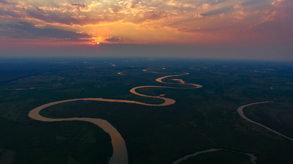 Botswana Aerial View Petrichor Films Film Fixing Location Scouting